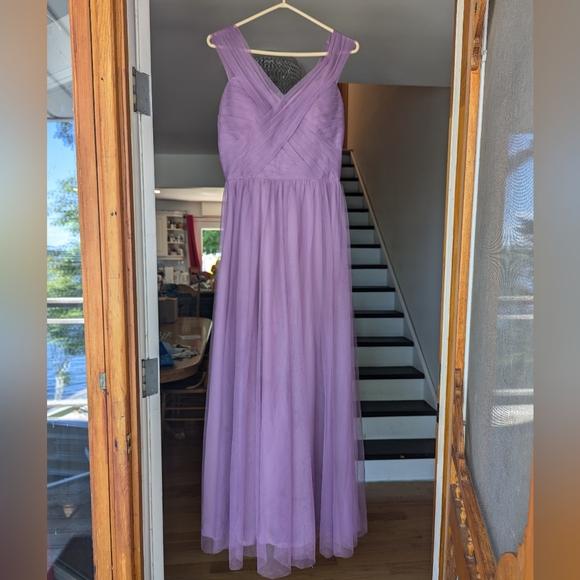 Tully and Chantilly Amethyst Bridesmaids dress - Picture 5 of 12